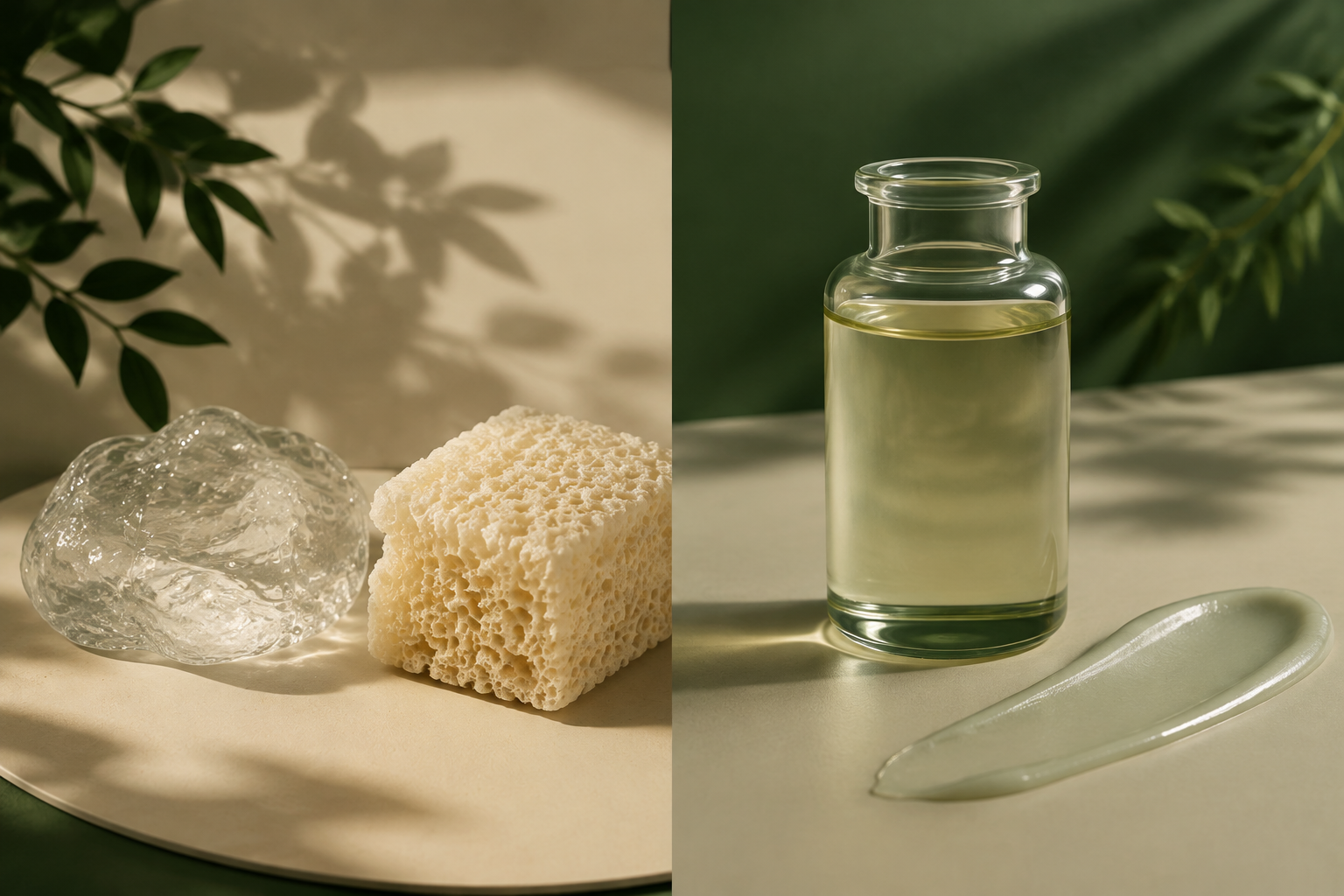 Clear chitosan hydrogel and porous sponge